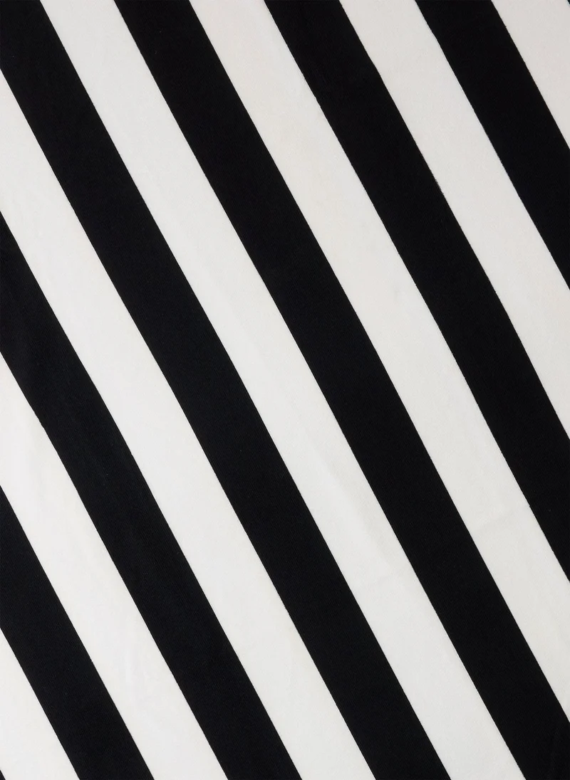 ماتلان Black Stripe Extra Large Beach Towel